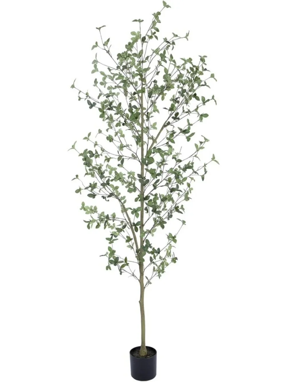 7ft Faux Quince Leaf Tree - Lifelike Indoor/Outdoor Decor for Home & Garden